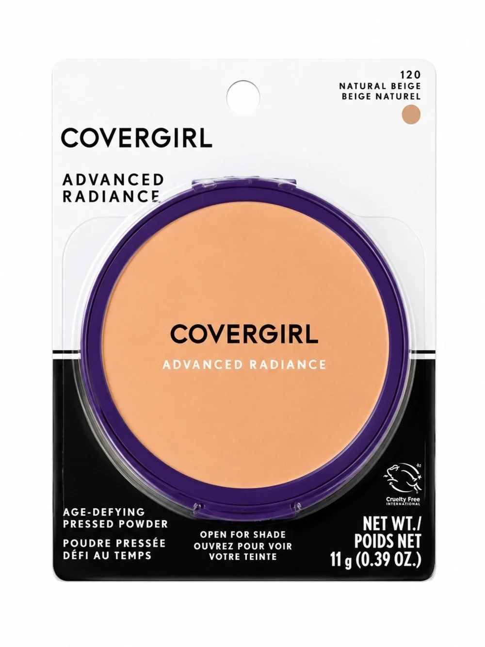 CoverGirl Advanced Radiance Age-Defying Pressed Powder 120 Natural Beige